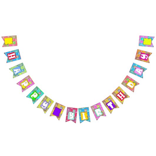 Kindergeburtstag Wimpelkette (Alle)