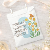 Kindergeburtstag zum Thema Natur Geschenktütchen (Ausgeschnitten)