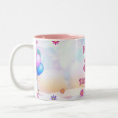 Kindergeburtstag Zweifarbige Tasse (Links)