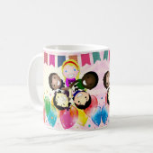 Kindergeburtstage & Party Liebhaber Kaffeetasse (Vorderseite Links)