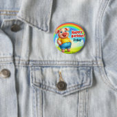 Kindergeburtstagsabzeichen button (Beispiel)