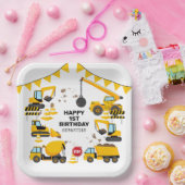 Kindergeburtstagsfeier Bau Pappteller (Party)