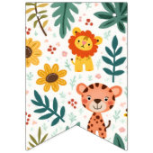 Kindergeburtstatue Wimpelkette (Dritte Fahne)