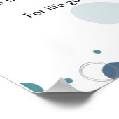 Kindergedicht Poster (Ecke)