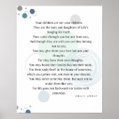 Kindergedicht Poster (Vorne)