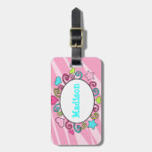 Kindergepäck-Rucksack-Umbau Gepäckanhänger (Vorderseite vertikal)