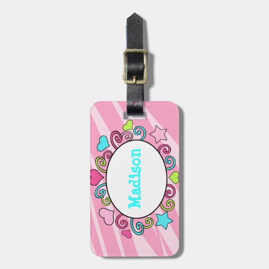 Kindergepäck-Rucksack-Umbau Gepäckanhänger (Vorderseite vertikal)