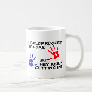 Kindergeproofter Mein Zuhause Kommt Rein Lustiger  Kaffeetasse