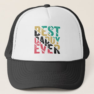 Kindergeschenk an Vater Moderne Typografie Best Da Truckerkappe