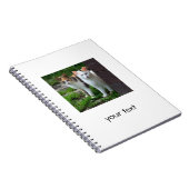 Kindergeschenk für individuelle Fotos und Textüber Notizblock (Rechte Seite)