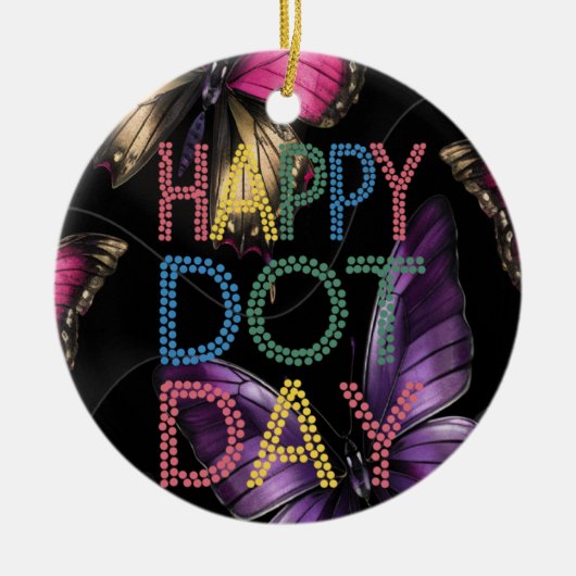 Kindergeschenk Keramik Ornament (Vorne)