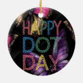 Kindergeschenk Keramik Ornament (Hinten)
