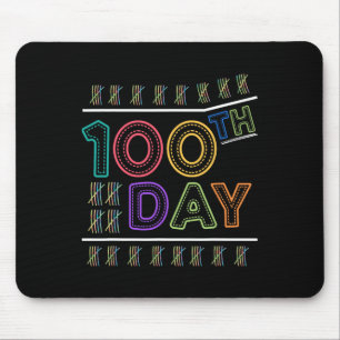 Kindergeschenk Schulfeier 100. Schultag Mousepad