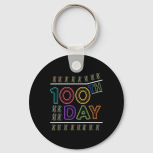 Kindergeschenk Schulfeier 100. Schultag Schlüsselanhänger