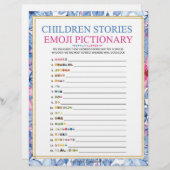 Kindergeschichte [Aquarell] Briefbogen (Vorne/Hinten)