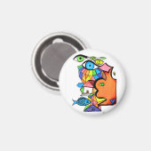 Kindergeschichte Magnet (Vorderseite/Rückseite)