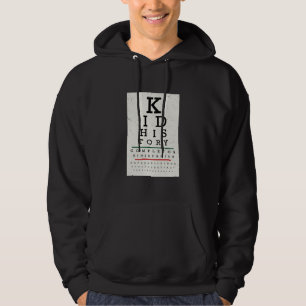 "Kindergeschichts" Augen-Diagramm Hoodie