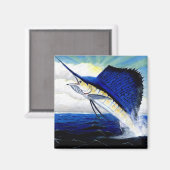 Kindergewinner: Segelfische Magnet (Vorderseite/Rückseite)