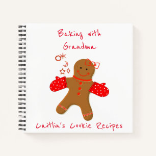 Kindergingerbrot Rezept Organizer Notebook Notizblock