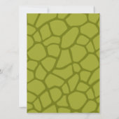 Kindergiraffe Geburtstag (Rückseite)