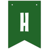 Kinderglücklicher Geburtstagsbär Wimpelkette (Zweite Fahne)