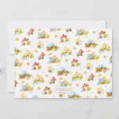 Kindergnome-Geburtstags-Party Einladung (Rückseite)