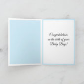 Kindergratulation Karte (Innenseite)