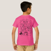 Kindergröße Ps 30:11 Hemd T-Shirt (Schwarz voll)