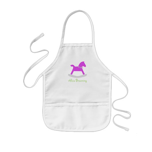 Kindergrößen-personalisierte Schürze (Vorne)