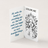 Kindergrüße und Farbgebung werden bald gut (Innenseite)