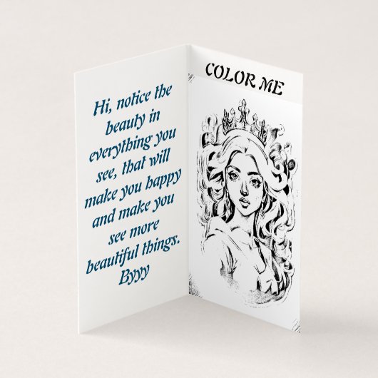 Kindergrüße und Farbgebung werden bald gut (Innenseite)