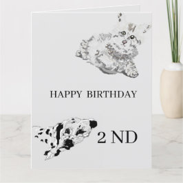 Kindergrußkarte 2ND Karte