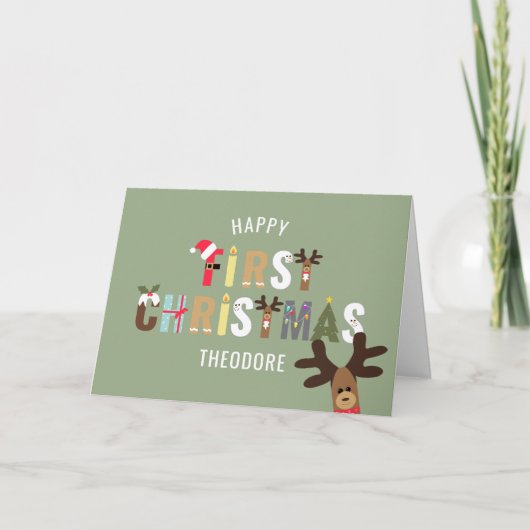 Kindergrußkarte Karte (Vorderseite)