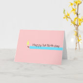 Kindergrußkarte Karte (Gelbe Blume)