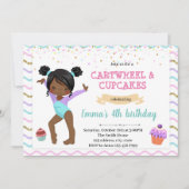 Kindergymnastik-Party Einladung (Vorderseite)