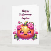 Kinderhalbrunnenkupferseite Karte (Vorderseite)