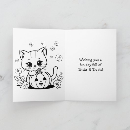 Kinderhalbrunnenkupferseite Karte (Innenseite)