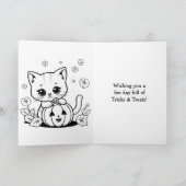 Kinderhalbrunnenkupferseite Karte (Innenseite)