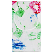 Kinderhandschrift Kleine Geschenktüte (Rückseite)