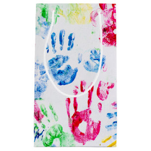 Kinderhandschrift Kleine Geschenktüte