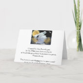 KINDERHARP-SIEGEL-Karten Dankeskarte (Rückseite)