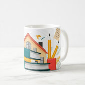 Kinderhaushaltsgegenstände oder Alltagsgegenstände Kaffeetasse (VorderseiteRechts)