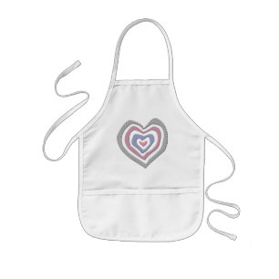 Kinderherz-T-Shirts und Kinderherz-Geschenke Kinderschürze