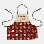 Kinderherzen Spaß Weihnachtskochtchen Backen übera Schürze (Vorderseite)