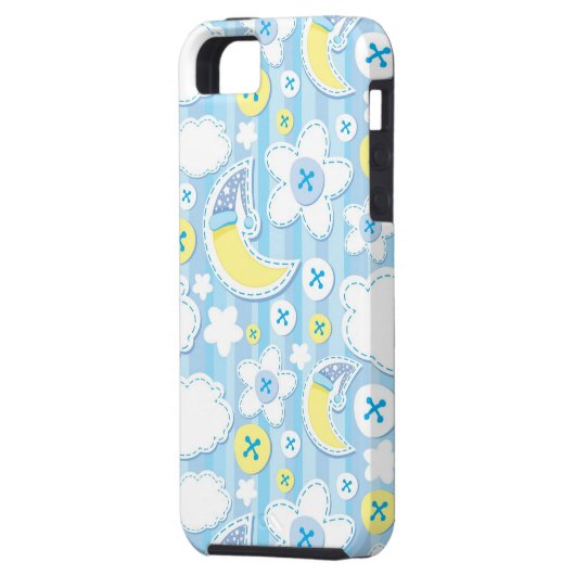 Kinderhintergrund Case-Mate iPhone Hülle (Rückseite Links)