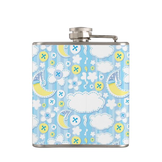 Kinderhintergrund Flachmann (Rückseite)