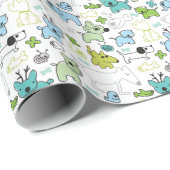 Kinderhintergrund Geschenkpapier (Rolleneckpunkt)