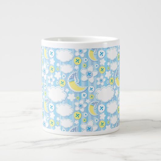 Kinderhintergrund Jumbo-Tasse (Vorderseite)
