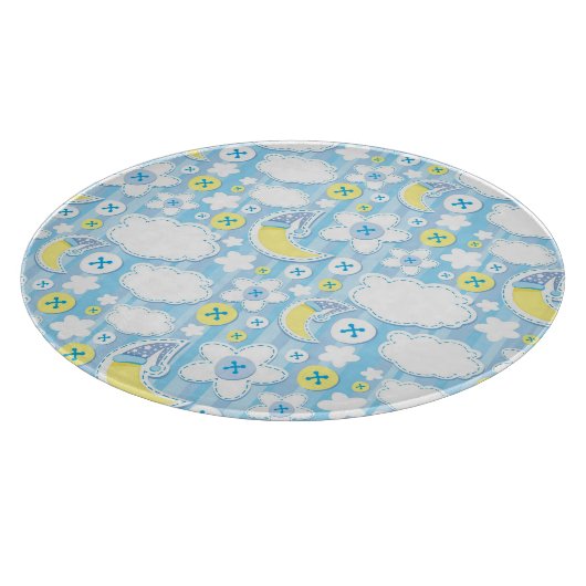 Kinderhintergrund Schneidebrett (Ecke)