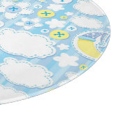 Kinderhintergrund Schneidebrett (Ecke)